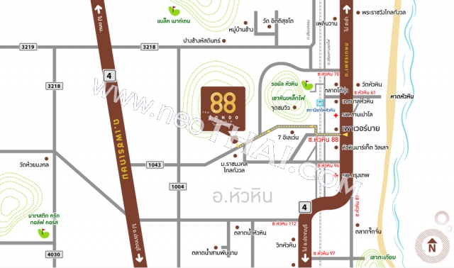 The 88 Condo Hua Hin Hua Hin - Hot Deals - Buy Resale - Price, Thailand