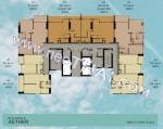 Jomtien Aeras Condominium Building A (37 storey) - AETHER - floor plans