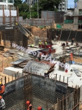 15 September 2016 Aurora Pratumnak Condominium construction site