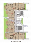 Jomtien Cetus Beachfront Condominium floor plans