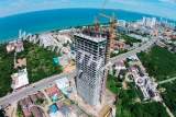 25 August 2015 Dusit Grand Condo View  - construction site