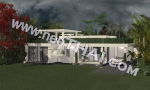 Bang Saray Mountain Village house type B, size - 285 sqm; land - 464 sqm; pool - 32 sqm