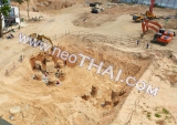 16 September 2016 The Riviera Wongamat Beach Condo construction site