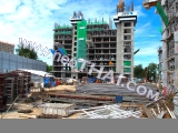 27 April 2015 The Riviera Wongamat Condo - construction site