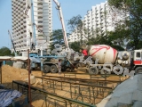 28 September 2013 Wongamat Condo - construction site foto