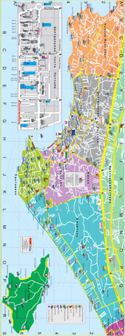 Карта Патайи, Таиланд