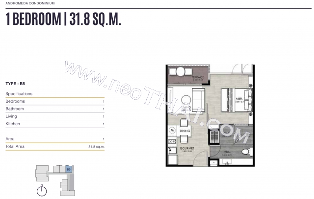 4,375,000 - Andromeda Condo