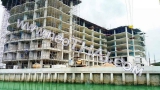 13 Dicembre 2016 Construction progress at Whale Marina Condominium 